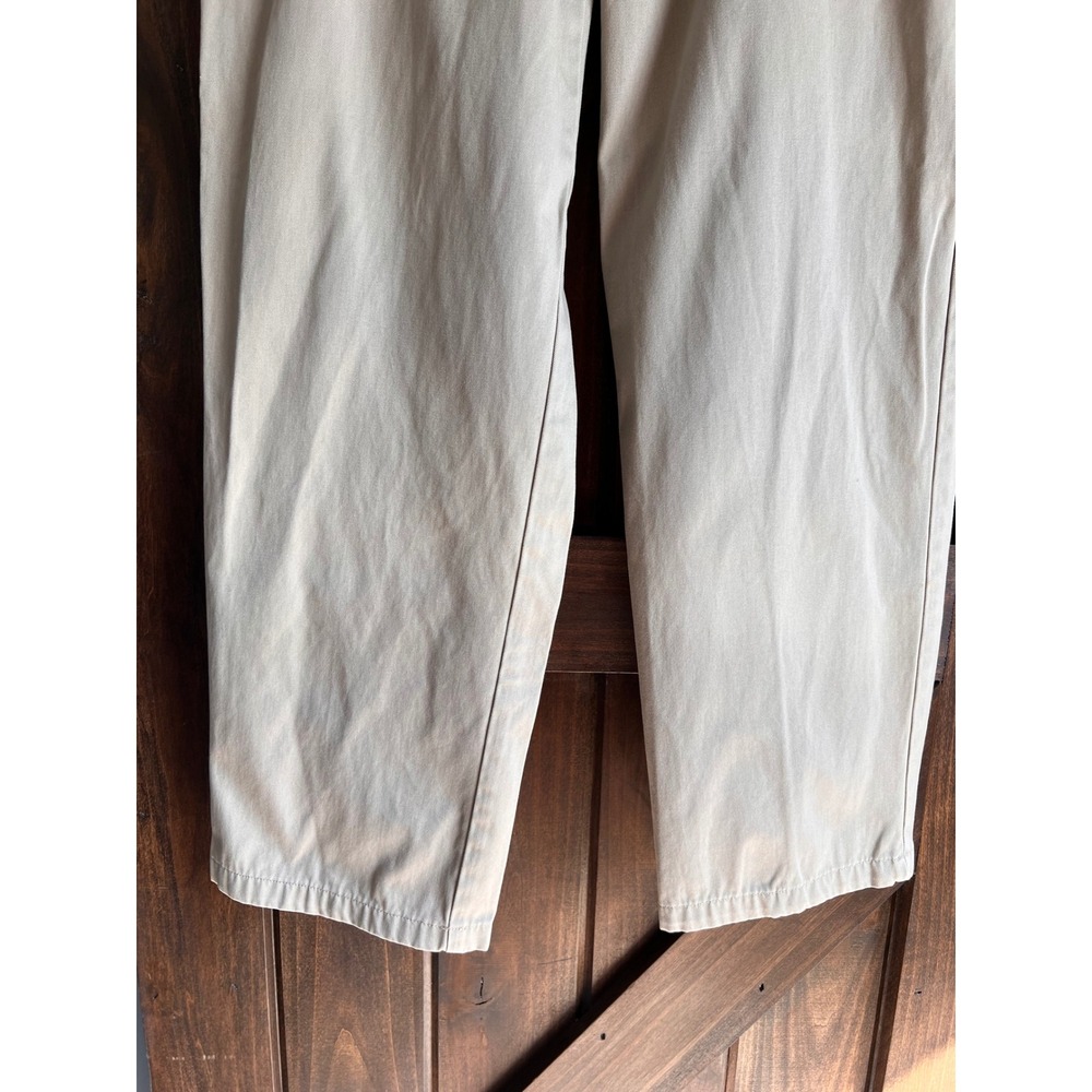George‎ Mens Barley Cotton Chino Pants Tan Straight Leg 38x32 GM00204E - Picture 9 of 12